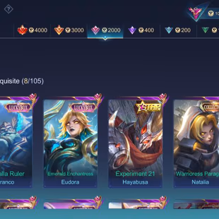 HYPER BASED PREMIUM ACCOUNT|| LEVEL 69|| EXALTED 1|| LEGEND 1|| GRAND 7 | EXQUISITE 8 || SKINS 315|| HEROS 130|| ALL MAX - Image 5