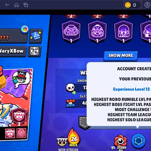237 SKINS | 51.700 TROPHIES | 92 BRAWLERS | 11 HYPERCHARGE | 15 MAX | 24 PRESTIGE | 15 BUFFIES - Image 7