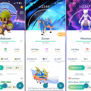 SHINY WINTER PIKACHU - SHINY ZACIAN- 10 SL - 327 SHINY -9 SBG - 47 SHINY COSTUME - 7M SATRDUST - 58 LEG - LVL 70 - AVAIL - Image 7