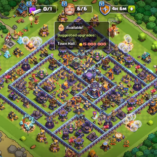 Th15 Both Side Max [1700-Cwl Medel] | Hero-90-90-65-40 | Equipment-14-Epic Almost Max | XP-254 | Defence Wall Max - Image 2