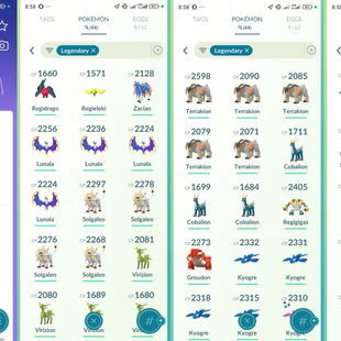 Lvl 50+ [Shiny Kyogre] | 44 Legendary | Solgaleo | Lunala | Kyogre | Zacian | Regieleki | Regidrago | Valor | 758 - Image 4