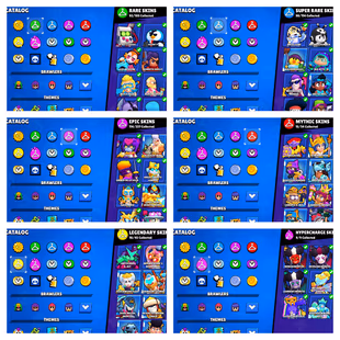 Trophy 63K [Brawler Max 51] Hypercharge 50 [] Total Skins 330 [] Old Collection [] 100+Gems [] Nc-Yes [] Best-Deal - Image 3