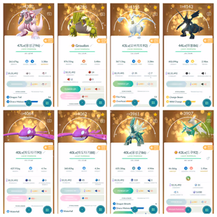 ULTIMATE FLEX-LEVEL 70-ARMOUR MEWTWO x2 (Tradeable)-LUCKY CLONE CHARIZARD-4 SHINY MEWTWO-31 4K CP MONS- 38 SHINY LEGEND - Image 5