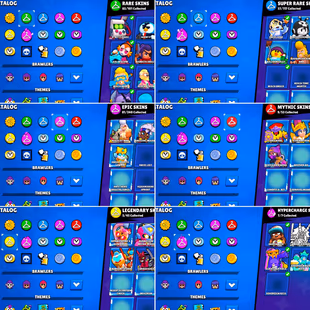 🔥TOP 41X MAX BRAWLER🔥 30X HYPERCHARGE | 33K TROPHY | 242 SKINS | 83X RARE SKINS | NC POSSIBLE | CHECK PHOTOS | INSTANT - Image 6