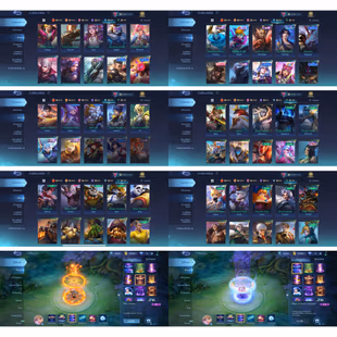 MOONTON | LV 133 | 2X EPIC RECALL | LEGEND FRANCO - TRANSFORMER ROGER - CC PARSHA - 10 LB | HERO131 | SKIN 385 | BP 456K - Image 7