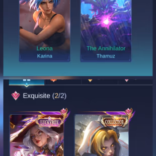 ✅RENOWNED COLLECTOR II ✅ COLLECTOR NATALIA | LUCKYBOX ALICE | KOF KARINA | 68K PTS - Image 4