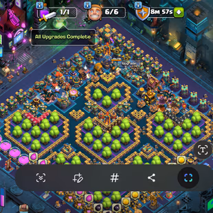 Th14 Full Max | [5-Hero Maxed] | [11-Epic Max 14-Epic] | Defence Wall Max | XP-172 | NC-Yes | BEST-DEAL  - Image 3