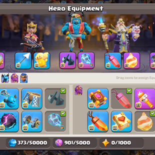 🔥35/35 EQUIPMENT MAX🔥[TH18] MAX || PROFILE FULLY MAX || RARE HIGH SEAS MAP || B.APRENTICE MAX || NAME CHANGE AVAILBLE - Image 8