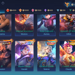 ALMOST MEGA 2 ACC || NARUTO AND JJK COLAB || 2 LEGEND || 21 GRAND || 15 EXQUISITE || SKINS 567 - Image 4