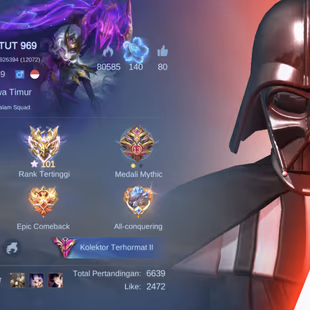 MM327|Lv79|368Skin|EXALTEDCOLLECTORII|LEGEND Johnson|3KOF|2ASPIRANTS|NARUTO|ALLSTAR Moskov|DUCATI Benedetta|STARWARS - Image 3