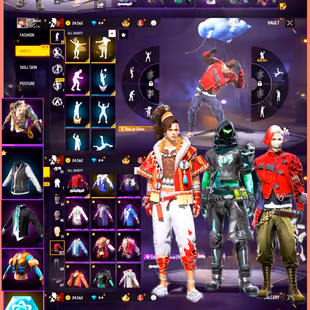 Ff Acc LvL 🔥3 GUNS 🔥 GOOD PRICE - Image 1