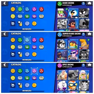 EPIC BS ACCOUNT | 19K | 52 BRAWLERS | 4 LEGENDARY | 20 EXCLUSIVE SKINS | RARE PINS | FAST TRANSFER - Image 4