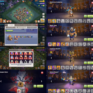 Th15 Full Max | Nothing Left | XP-224 | Equipments Epic-11-Almost Max | Unique 13 Heros Skins | Best Deal - Image 5