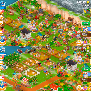 🔥 LUXURY LEVEL 149 FARM🔥 BARN 10013:10000 | SILO 2755:3800 | 1015 DIAMOND | GOOD LEVEL EVERYTHING | CHECK PHOTOS | - Image 1