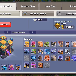 SEMI MAX TH14 6784 GEMS! READY FOR TH15! SAFEST ACCOUNT ON SITE + INSTANT DELIVERY (OUTLOOK) - DESCRIPTION FOR DEETS - Image 2