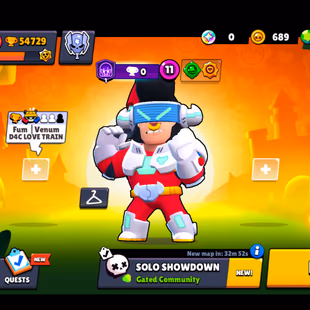 276 SKINS | 54.700 TROPHIES | 101 BRAWLERS | 23 HYPERCHARGE | 36 MAX | 24 PRESTIGE | 2 BUFFIES - Image 2