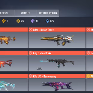 8 Mythic Gun (1 Max)🔥26 Legendary Gun🔥 Characters - 1 Mythic (Templar) - 1 Legendary - Activision Full Access - Image 1