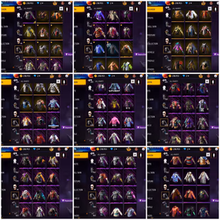 Ff Acc PRIME 7 LVL 77  || BANDIT || 2 MAX GUNS || HIGH VALUE | EVO MAX - Image 5