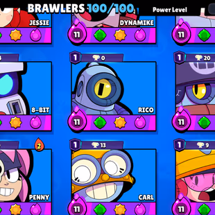 67K COIN/37X BUFFIES | 100K TROPHY-410X SKINS | 100/100 BRAWLER | ALL MAX-ALL HYPER | 3v3 WINS | METEORIC III |BEST DEAL - Image 7
