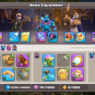 🔥TH18 NEAR MAX XP225🔥 | HERO 100.105.72.80.50 | BALL MAX | ROCKET MAX | BOOT MAX | 377 GEMS | INSTANT DELIVERY - Image 5