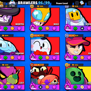 🔥MERCHANG GALE🔥 TROPHIES 36962 [] BRAWLERS 96 [] MAX BR 38 [] HYPER 32 [] SKINS 255 - Image 4