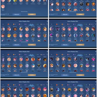 [IOS/ANDROID] CEL LVL 142 | 132 HEROES | 550 SKINS | MEGA 3 | COLLAB | 3 LEGEND - 5 RARE COLLECTOR LAPU ARLOTT POPOL -  - Image 6