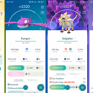 Lvl 50+ [Shiny Kyogre] | 41 Legendary | Solgaleo | Lunala | Zacian | Groudon | Kyogre | Regidrago | Instinct | 943 - Image 3