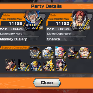 300 Chars - Full EX Max Boost LV2 - 53K Party Power - Great Medal - 17K High Score - Image 3
