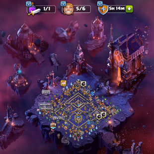 🔥COSMIC DESERT SCENERY🔥TH18 CLOSE MAX! 5X SCENERY! HIGH DEFENCE WALLS! EPIC SB/MAX FB/MAX RS/MAX EB/MAX AF/23 MM/20 - Image 3
