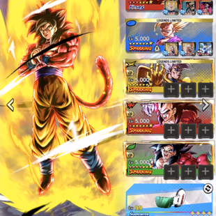 D933-IOS+Android-G10 UL(SS4 Goku+Zamasu+SS4 Vegeta+SS Goku+Frieza+Majin+Gohan)+52 Legends+Vip Equi+Good Zenkai+Nice Team - Image 3