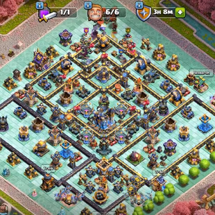 414💃TH18 NEAR MAX PAID 50x SKIN 10x SCNRY💃[5 HERO MAX-105-105-95-80-55-12] [14 EPIC EQUIPMENT MAX ALMOST] NC YES - Image 1