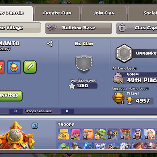 🌲[ PREMIUM TH-16 ]🌲MM-EB [26] | RS-FB-AF-GG [20] || HEROS: 81-81-51-57-32 || LVL 16 WALLS | NICE DEF - TROOPS - Image 2