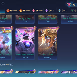 PREMIUM HYPER BASED ACC || EXALTED 1 || 2 LEGEND || 11 GRAND || 8 EXQUISITE || SKINS 440 - Image 8