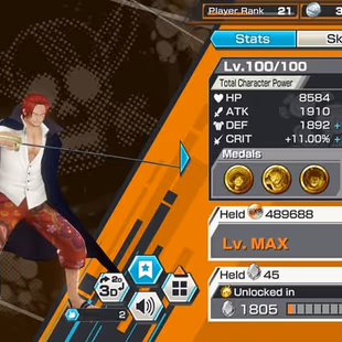 [4182][IOS+ANDROID] 6 EX META - CAN MAX 6 - Kizaru + Blackbeard + Nusjuro + Law + Shanks Light + Shanks Red , Bfs King  - Image 6