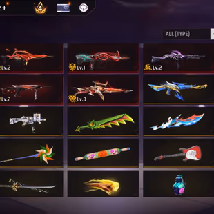 M6 | Level 59 | 450+ Fashion | 6 Evos | 2k+ Like | 35 Emotes | Prime 4 | 2 entry Emote | 170+ Weapons | Gojo entry Anima - Image 5