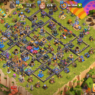 🔥TH 18 MAX X 243 XP🔥BK 105 AQ 105 MP 95 GW 80 RC 55 || SB 27 EB 27 FB 26 SNB 23 RS 20 AF 20 || 16 HERO SKIN - Image 1