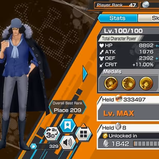 [4097][IOS+ANDROID] 9 EX - 7 Max - HB 34 - Kizaru + Shanks + Kuzan + Saturn + S-Snake + Zoro + Yamato + Sabo + Roger  - Image 7