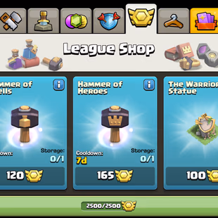 TH 15 Full Maxed !! Full Cwl Medals !! War Arena Scenery !! 100+ Obstacles !! 15 Epic Equipment !! Namechange Free - Image 7