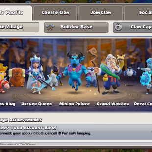 TH15 MAX BASE!! 216-XP HEROES 81-82-55-65-40!! PAID SCENERY SKIN!! SB/24 GG/20 FA/20 EB/20! FULL LOADED ITEMS!  - Image 6