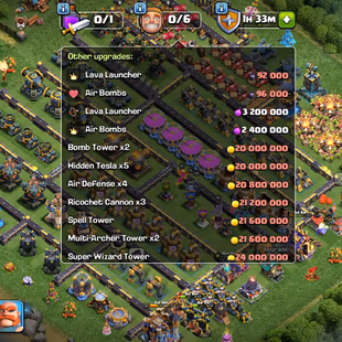 [EE71] OLD UPDATE PROFILE/WALLS MAX [TH18 MAX] 6HERO MAX || GOOD EPIC || BUILDER HUT MAX || BB MAX || RENAME FREE - Image 3