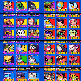 100k TROPHIES 🌟 ROYAL AGENT COLT 🌟 97 MAX POWER BRAWLER | 101 BRAWLER UNLOCK | 64 HYPERCHARGE | 409 SKIN | - Image 4