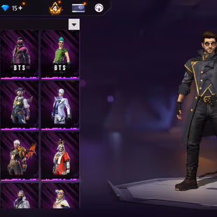 X117|Lvl 42|7 PET|25 CHARACTER|24 BACKPACK|87 COSTUME|71 WEAPON(5 EVO+8 MYTHIC)|ALPHA SCAR LVL 3|DEMONIC FAMAS LVL 2|DIV - Image 6