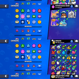 🔥80K TROPHY|🌟50 MAX|42 HYPER|103 GEMS|7 OLD RARE SKINS|100 RARE SKINS|111 EPIC SKINS|580 RARE PIN|FROST QUEEN|JOCK STU - Image 4