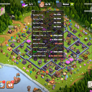 🎯HIGH VALUE  ALMOST MAX TH15 👹| 24 EQUIPMENTS  | LEGEND TOUCHED  | 11 HERO SKINS  | MAX HEROES (MP LEFT)  | BH10  - Image 1