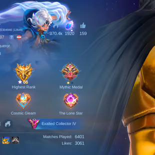 RARE GS LEG || SAINT SEIYA CHOU || PRIME GRANGER || EXALTED 4 || BEST SKIN || EX66 STAR || MANY LUCKY BOX - Image 6