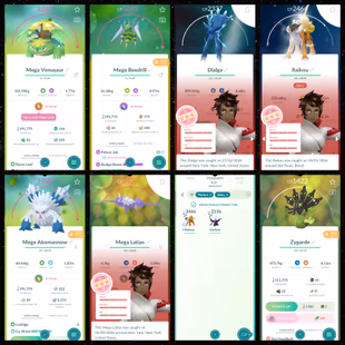 0P - 22 SL - SHINY BOTH FUSED KYUREM - 216 PREMIUM PASSES- 400 LEGENDARY - 168 SHINY - LEVEL 63 - INSTANT AVAILABLE  - Image 3