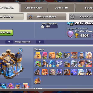 B.GARD MAX | TH18 CLOSE MAX | SB-MAX!AF-MAX!FB-MAX!EBMAX!RS-MAX!FF-MAX | HERO-100-100-75-80-55 | 221-XP | CLASHAMANIA  - Image 3