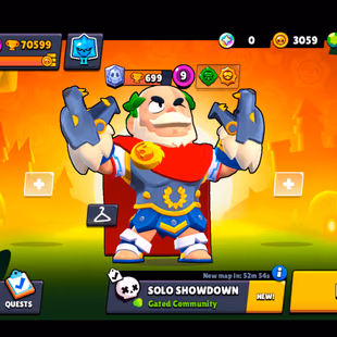 279 SKINS | 70.600 TROPHIES | 101 BRAWLERS | 20 HYPERCHARGE | 26 MAX | 45 PRESTIGE | 5 BUFFIES - Image 1