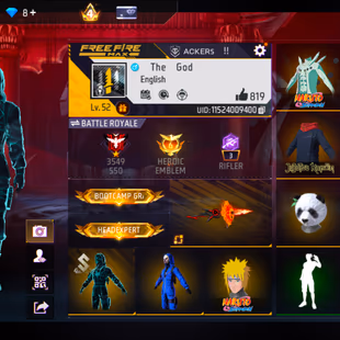 LVL 52 | GHOST AND BLUE CRIMINAL | NARUTO | JJK | INSTANT DELIVERY - Image 2
