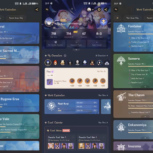 All platform - EU - AR59 - 67 Character 21 5'Star - 9 Weapon 5'Star - Mavuika - Flins - Kinich - Xilonen - Arlecchino -  - Image 3